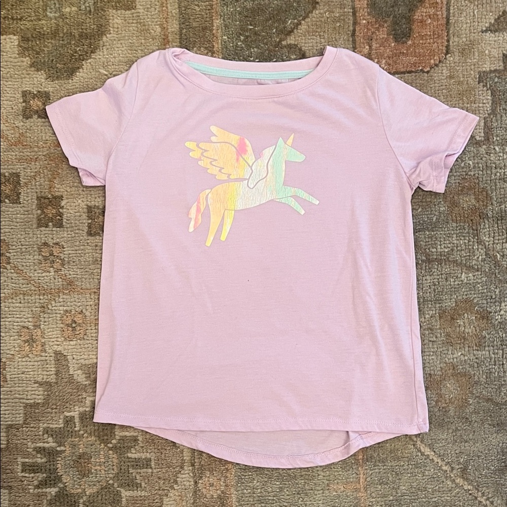 Cat & Jack Lavender Unicorn Tee